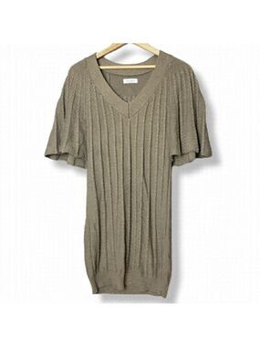 Calvin Klein CK Brown Sweater Tunic / Dress